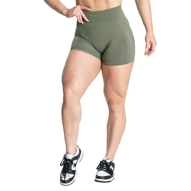 Шорты Scrunch, мытый зеленый цвет