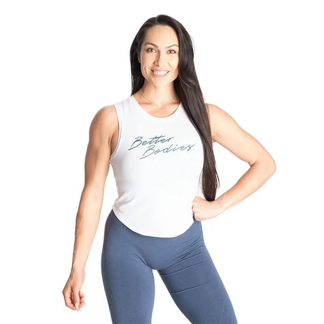 Рубашка NY Белая/Синяя