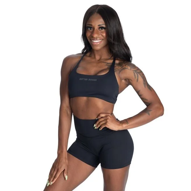 Спортивный бюстгальтер BB, черный