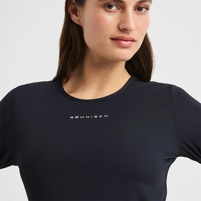 Рубашка LS черная