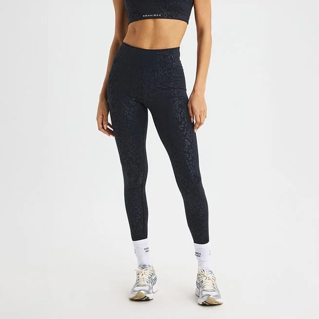 Трикотажные изделия с тиснением Leo, черные