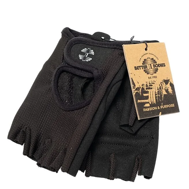 Женские тренировочные перчатки BB, черные