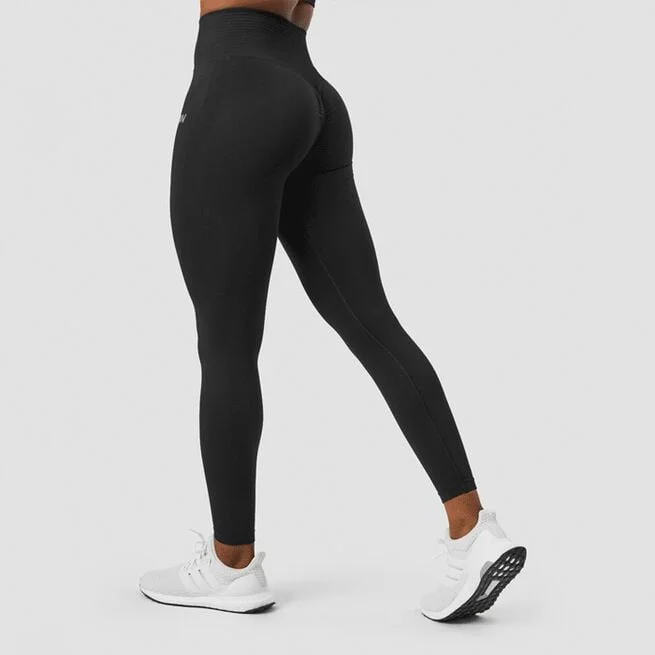 Бесшовные колготки Define Scrunch, черные