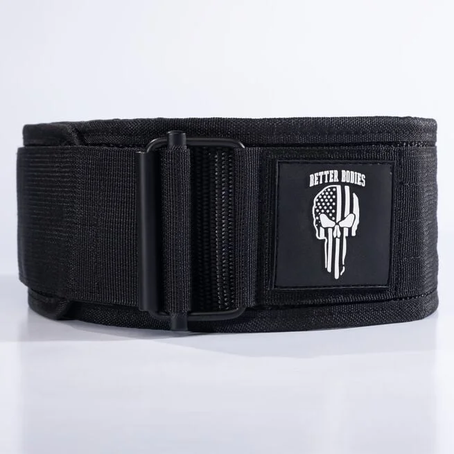 Пояс тренировочный Черный Белый