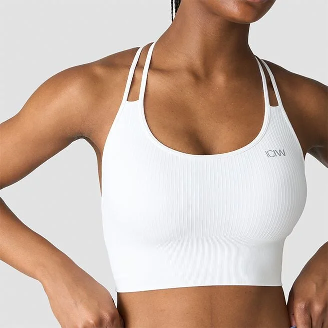 Спортивный бюстгальтер Define белый