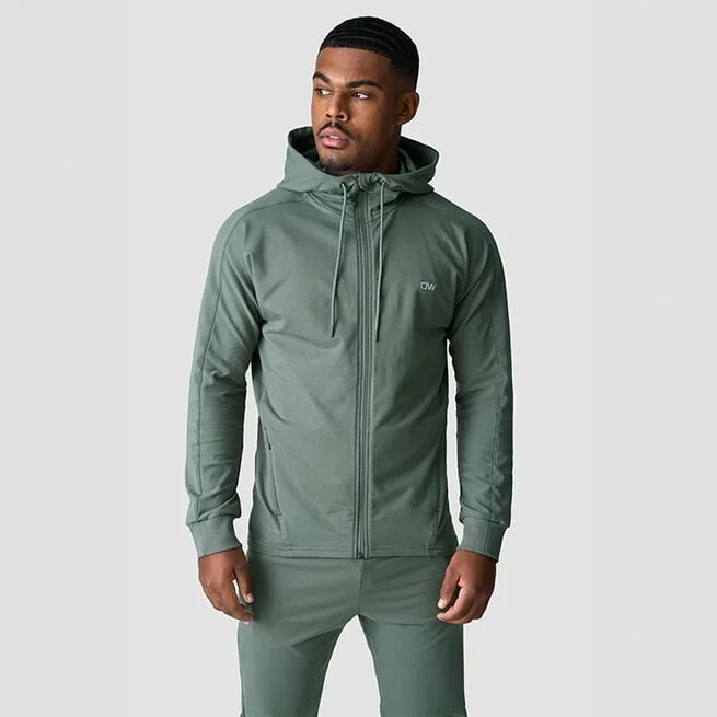 Толстовка с капюшоном на молнии Activity Зеленый