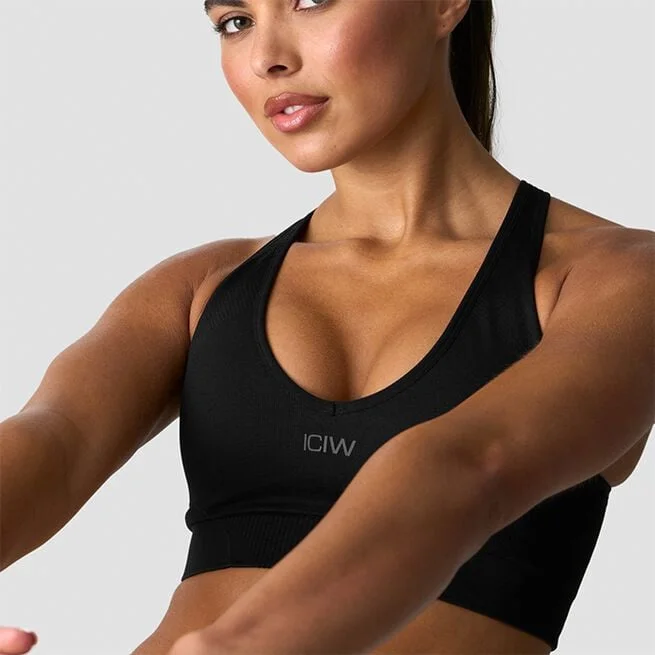 Спортивный бюстгальтер Sculpt, черный