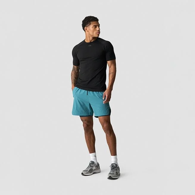 Бесшовная футболка Sculpt Черная