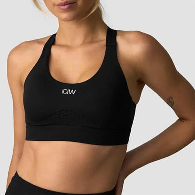 Спортивный бюстгальтер Essential, черный