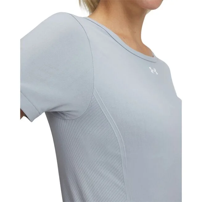 Бесшовная футболка Vanish синяя