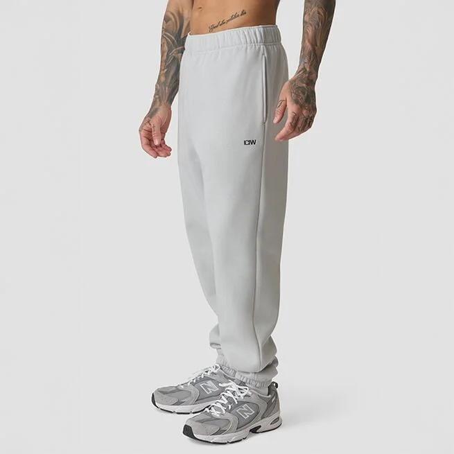 Брюки для тренировок на каждый день Светло-серые