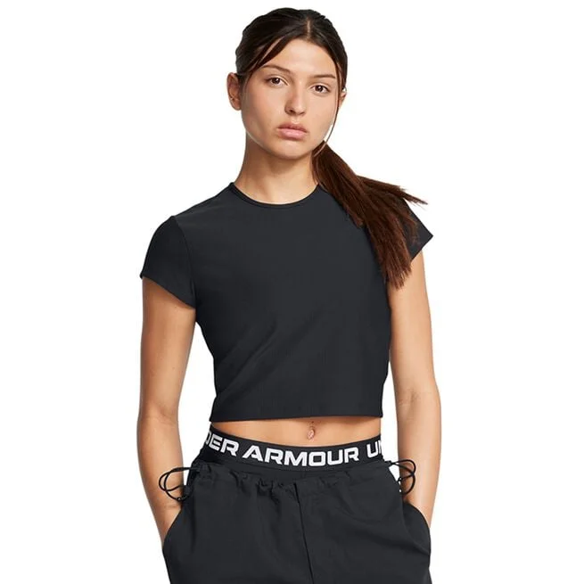 Детская футболка в рубчик Meridian, черная