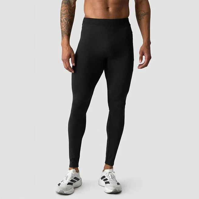 Бесшовные леггинсы Essential черные