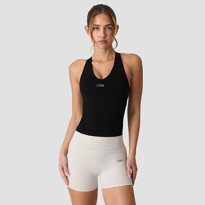 Скульптурный топ черный