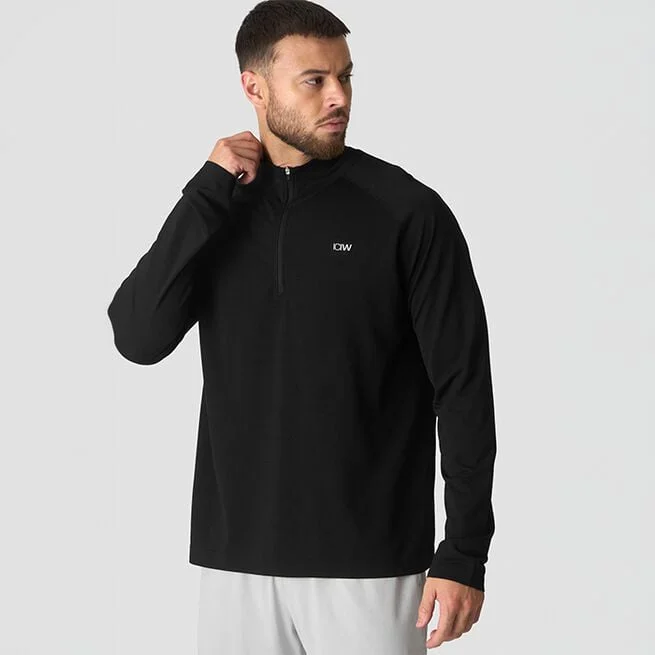 Stride с длинным рукавом 1/4, черный