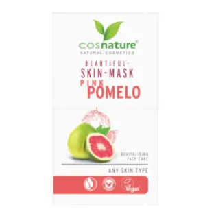 Маска для лица Cosnature розовый помело 2шт
