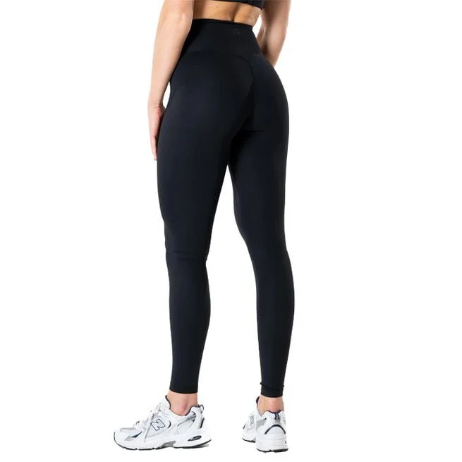 Чистые колготки высокие черные