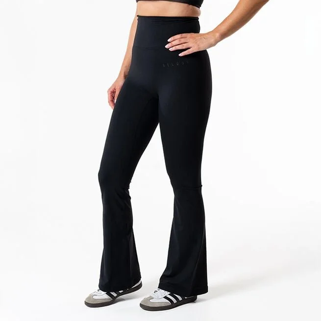 Трико для тренировок Clean, расклешенное, миниатюрное, черное