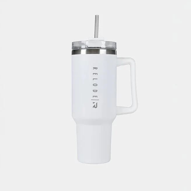 Бутылка для питья Clean Tumbler из нержавеющей стали, 1200 мл, белая