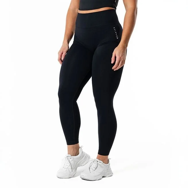 Спортивный костюм Velocity Scrunch, обычный черный