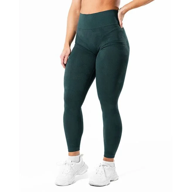 Камуфляжный купальник Prime Scrunch Бирюзовый