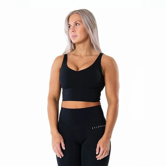 Рубашка Core с V-образным вырезом, черная