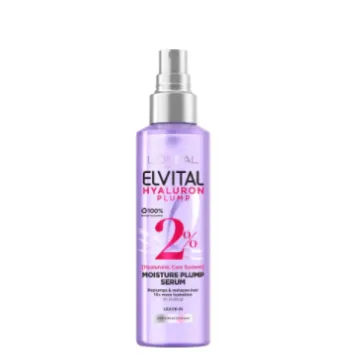 Несмываемая спрей-сыворотка для волос Loreal Elvital Hyaluron Plump 150мл
