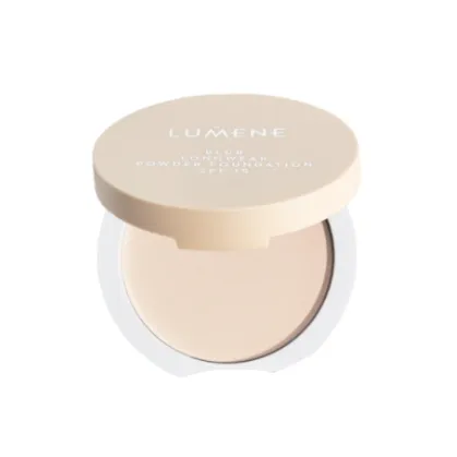 Устойчивая крем-пудра Lumene Blur SPF15 медовое облако