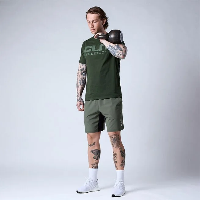 Промо-футболка, зеленый комбу