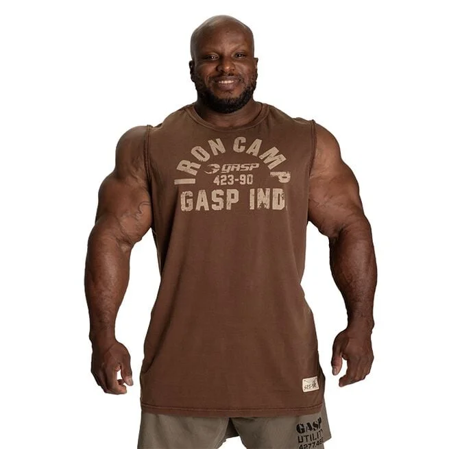 Рубашка Throwback Коричневая