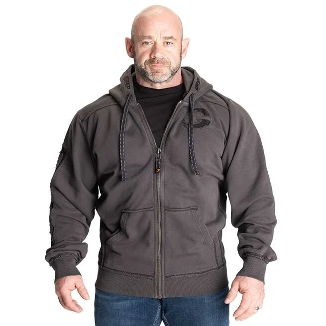 Толстовка Pro Gym Acid Wash Серая