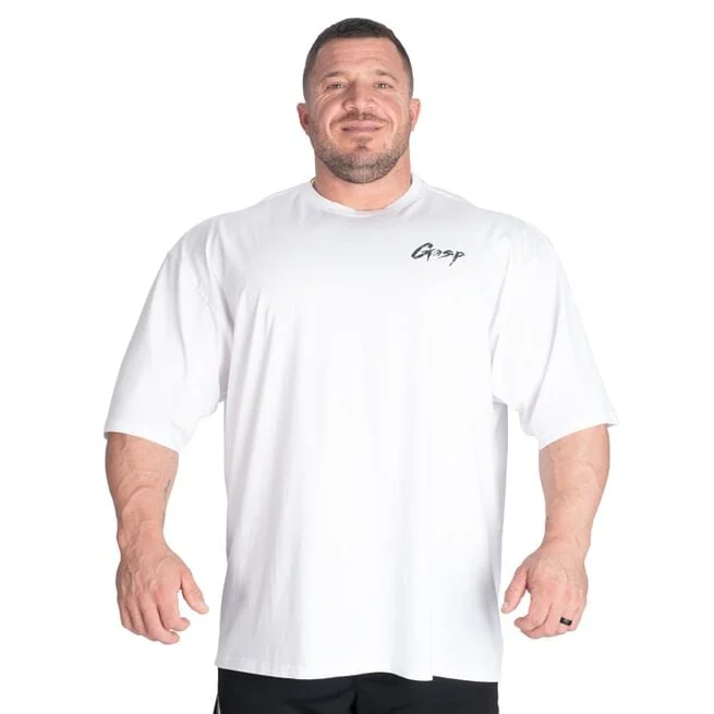 Стираная футболка Белая