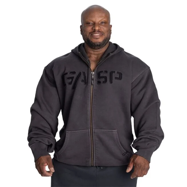 Тяжелая толстовка с капюшоном, черная, моющаяся