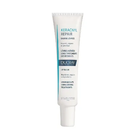 Восстанавливающий бальзам для губ Ducray Keracnyl repair lip balm 15 мл
