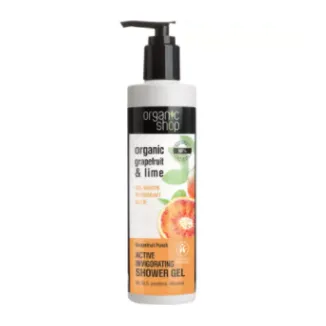 Гель для душа Organic shop Grejpfrut & Lajm 280мл