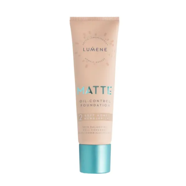 Матирующий тональный крем Lumene Matte Oil-Сontrol Foundation 30мл мягкий медовый