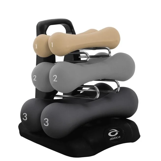 Набор гантелей Abilica Трио 1-3 кг