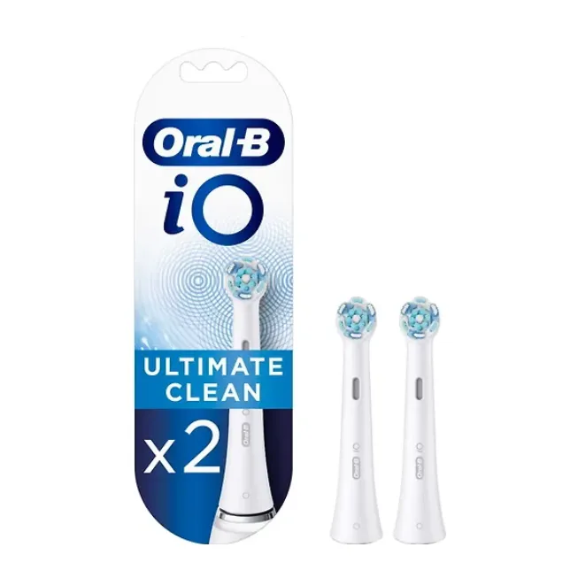 Насадки для зубных щеток Oral-B iO Ultimate Clean White (2 шт.)