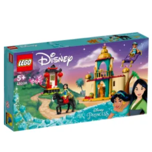 Конструктор LEGO Disney Princess Приключения Жасмин и Мулан 43208