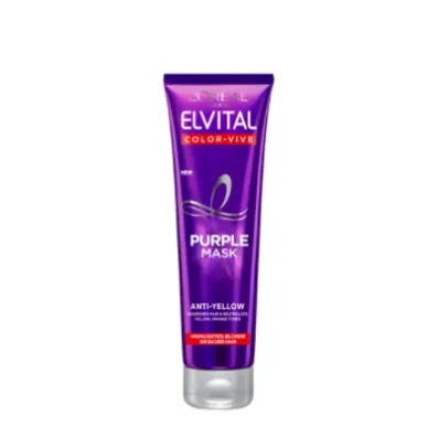 Маска нейтрализующая желтизну Loreal Elvital Color Vive Purple 150мл