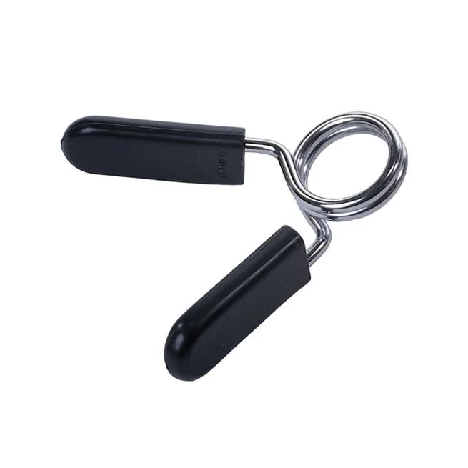 Прижимной замок с пружинным воротником 25 мм Черная пара