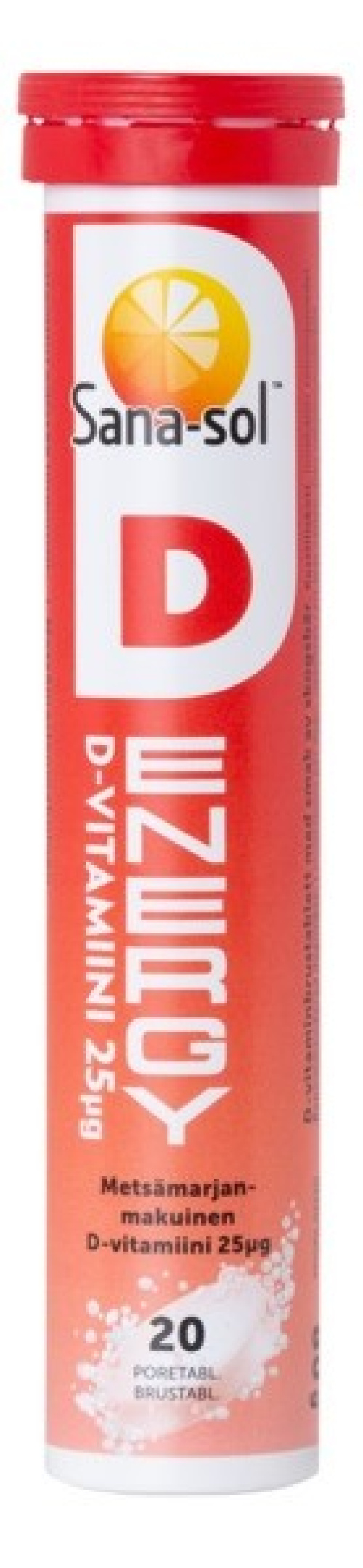 Sana-sol растворимые таблетки D 25мкг 20 шт