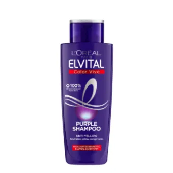 Шампунь нейтрализующий желтизну Loreal Elvital Color Vive Purple 200мл