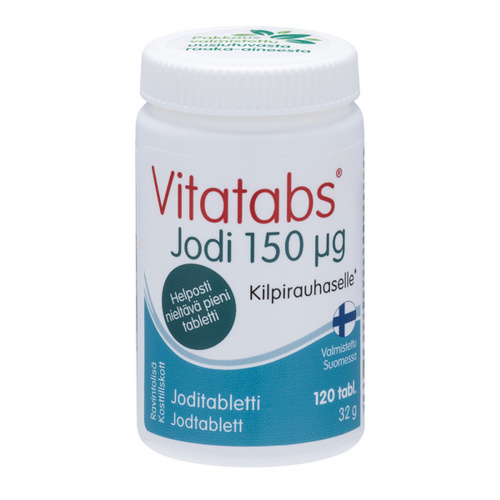 Vitatabs витамин с йодиумом 120 таблеток