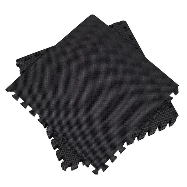 Напольное покрытие Пазл 61х61 см Черный 6 шт.