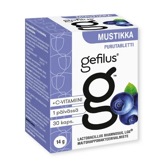 Молочно-кислые бактерии Gefilus черника в капсулах 30 шт.
