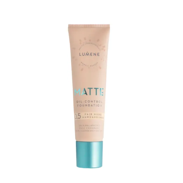 Матирующий тональный крем Lumene Matte Oil-Сontrol Foundation 30мл яркий nude