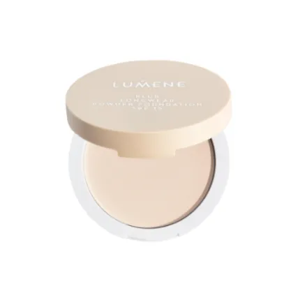 Устойчивая крем-пудра Lumene Blur SPF15 золотой песок