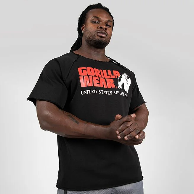 Классический топ для тренировок, черный