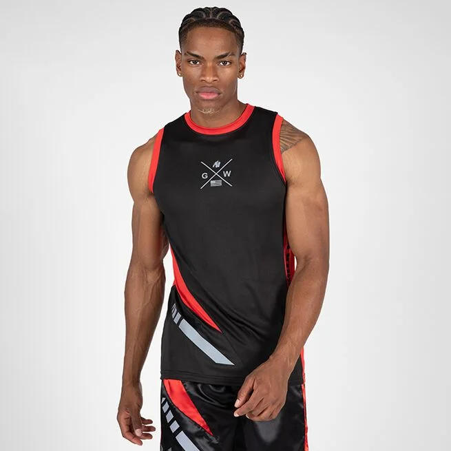 Майка Hornell, черный/красный